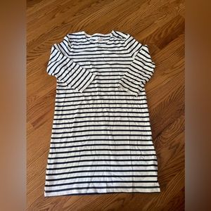 Madewell striped tshirt dress - size small